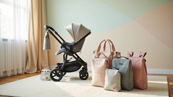Choisir le sac à langer idéal pour votre poussette